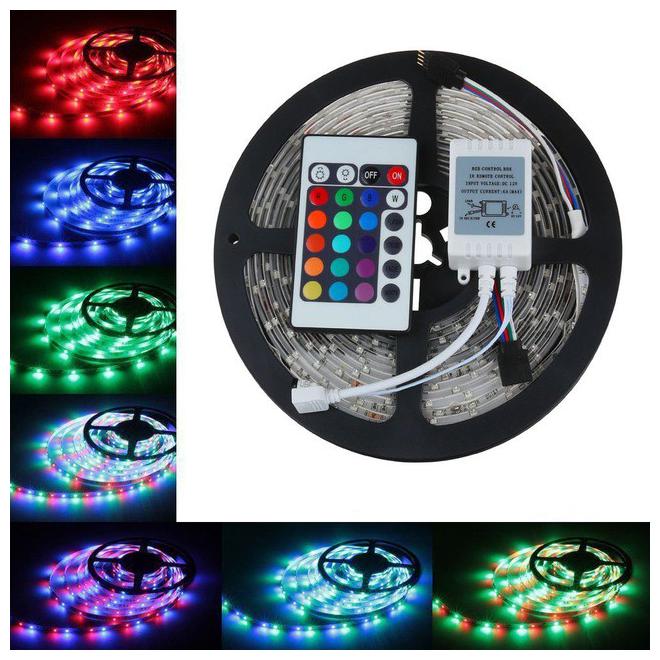 

BTK Trade 5m LED Bulb Strip Light for decorate the Room ( Multicolor )