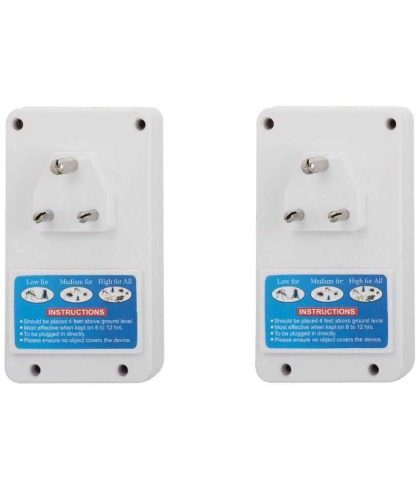 

BTK Trade Peston Pest Repeller cum Night Lamp with Electric Health Care System (Set of 2)