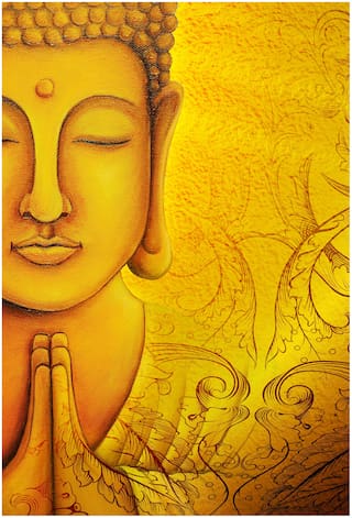 Buy Rawpockets Wall Posters Buddha Wallpaper Online At Low Prices In India Paytmmall Com
