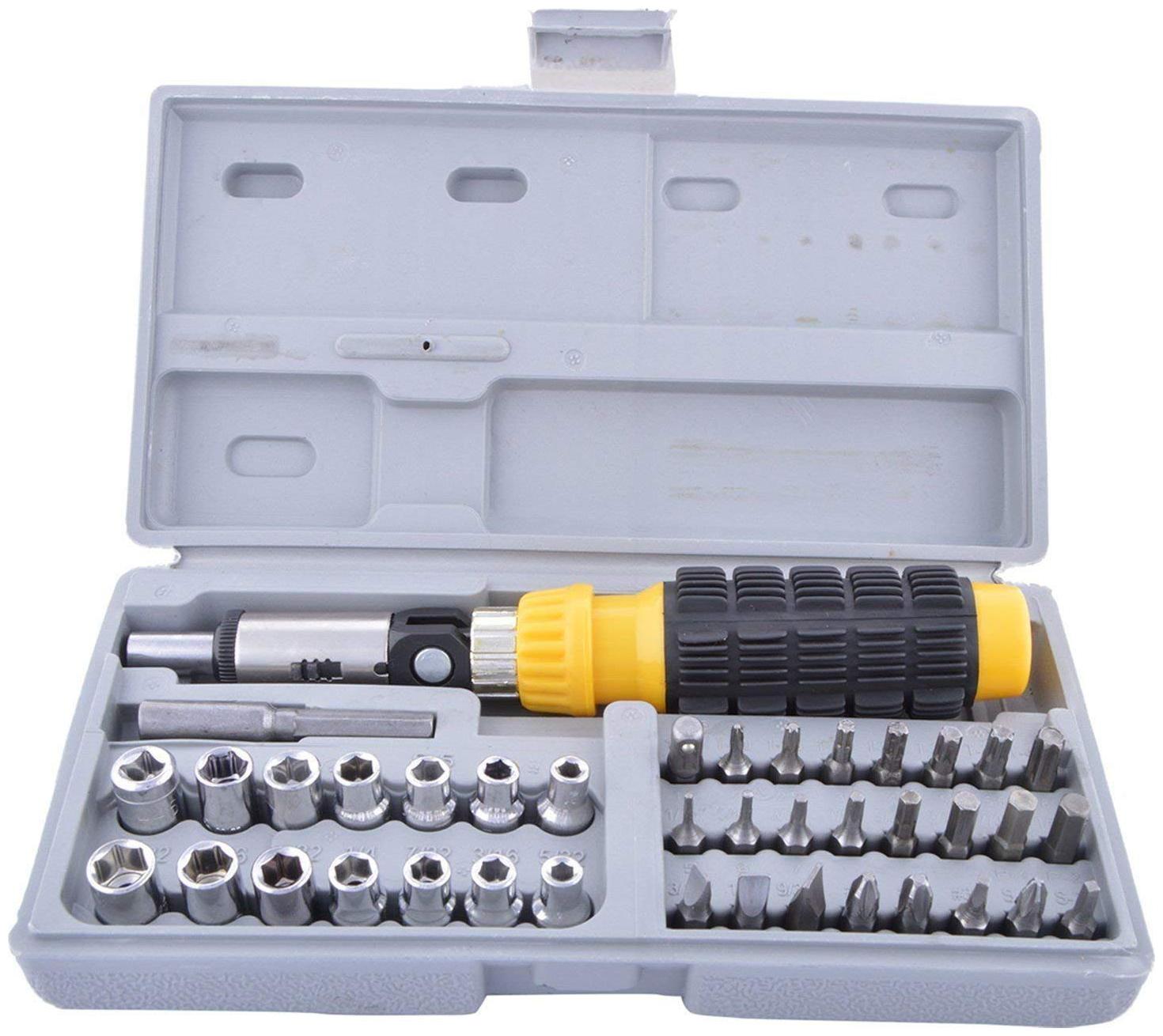 

Buildskill 41-In-1 Foldable Multipurpose Magnetic Tool Kit And Screwdriver Set