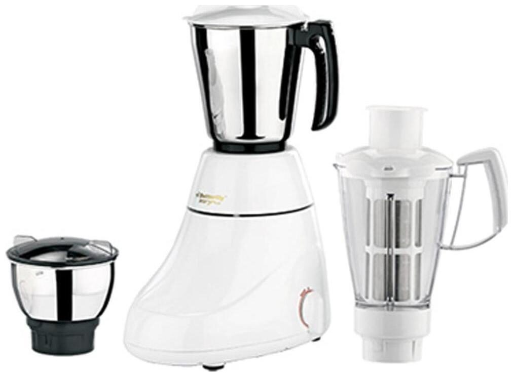 

Butterfly IVORY PLUS 750 W Mixer Grinder ( White 3 Jars )