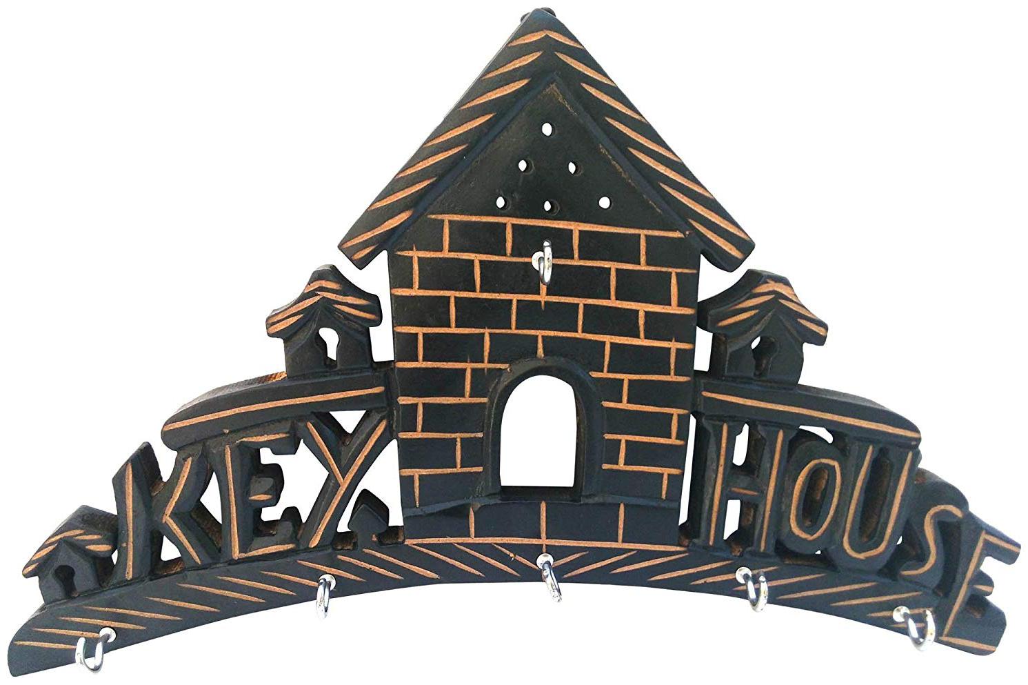 

BuyCrafts Handmade Key Holder Key Stand for Wall Hanging