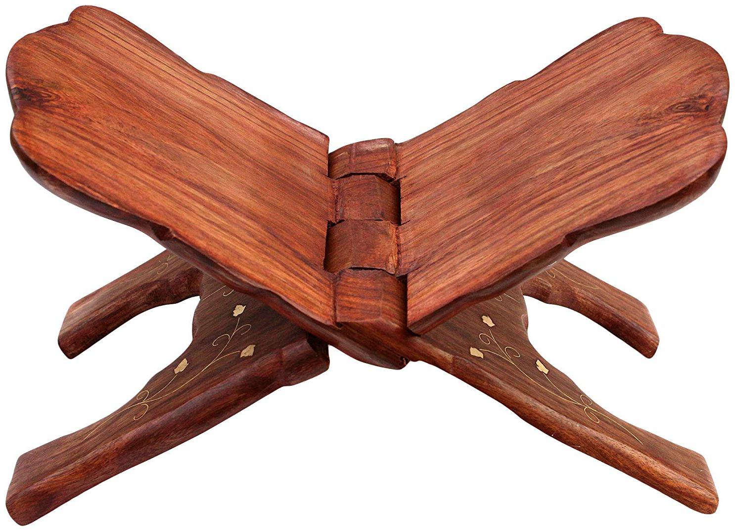 

BuyCrafts Premiumu Quality Wooden Holy Book Stand For Reading