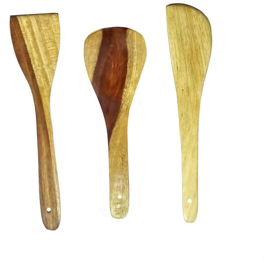 

BuyCrafts Spoon Set For Kitchen Wooden Spatula