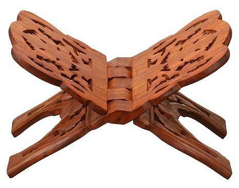 

BuyCrafts Wooden rehal Book Stand Small Size for Kids Read hooly Books School Books Gift Item 8inch