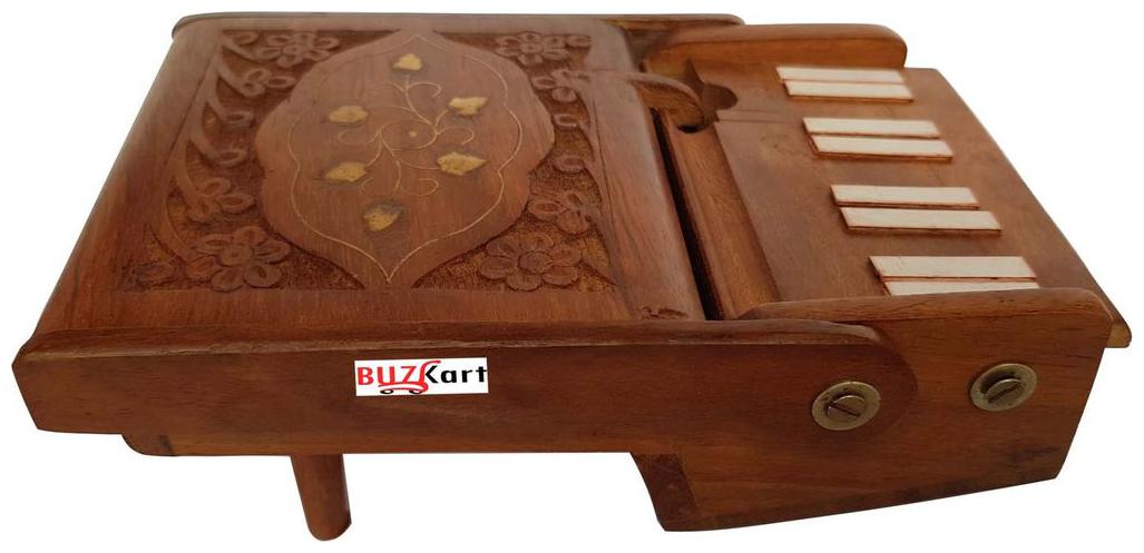

BuzyKart Vintage Novelty Hand Carved Wooden Piano Cigarette Dispenser Box
