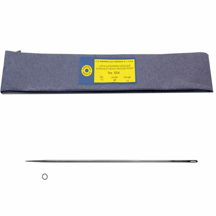 

C S Osborne Heavy Single Round Point Needle 554 16 Long 11 Gauge - 12 Pk