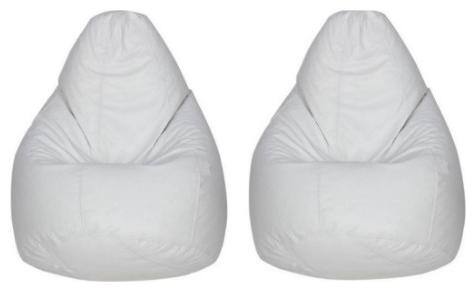 CaddyFull Artificial Leather Teardrop Bean Bag Covers XXXL