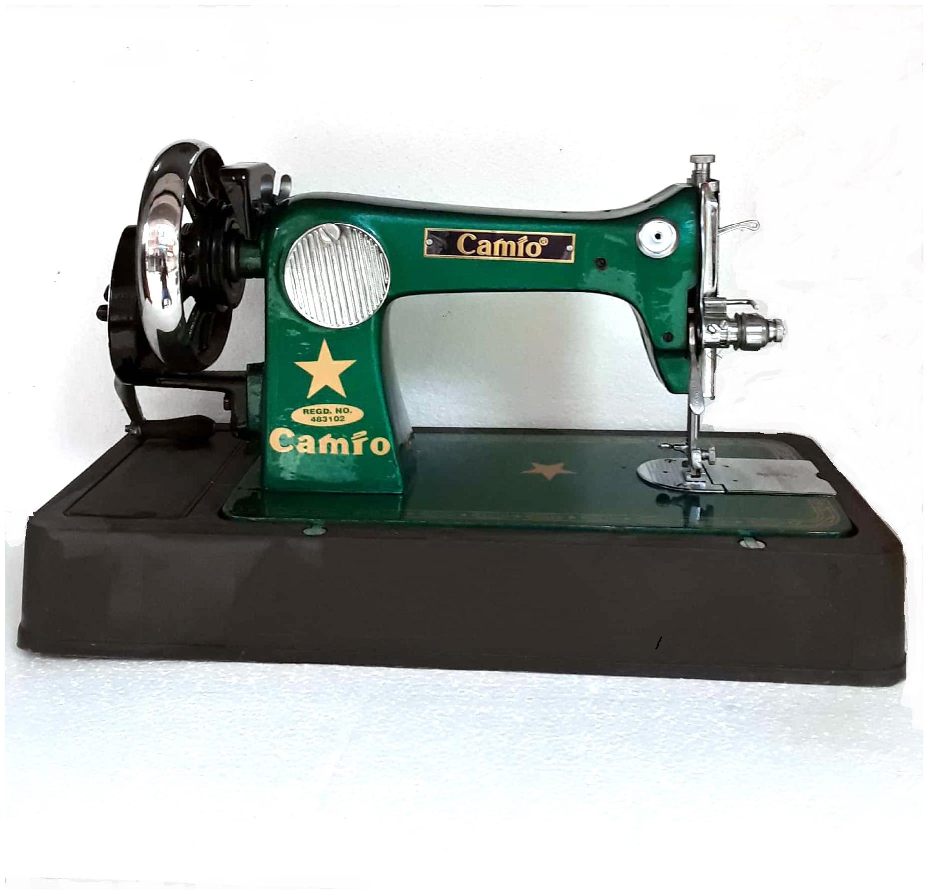 

Camio BLUE STAR Manual Sewing Machine ( Green )