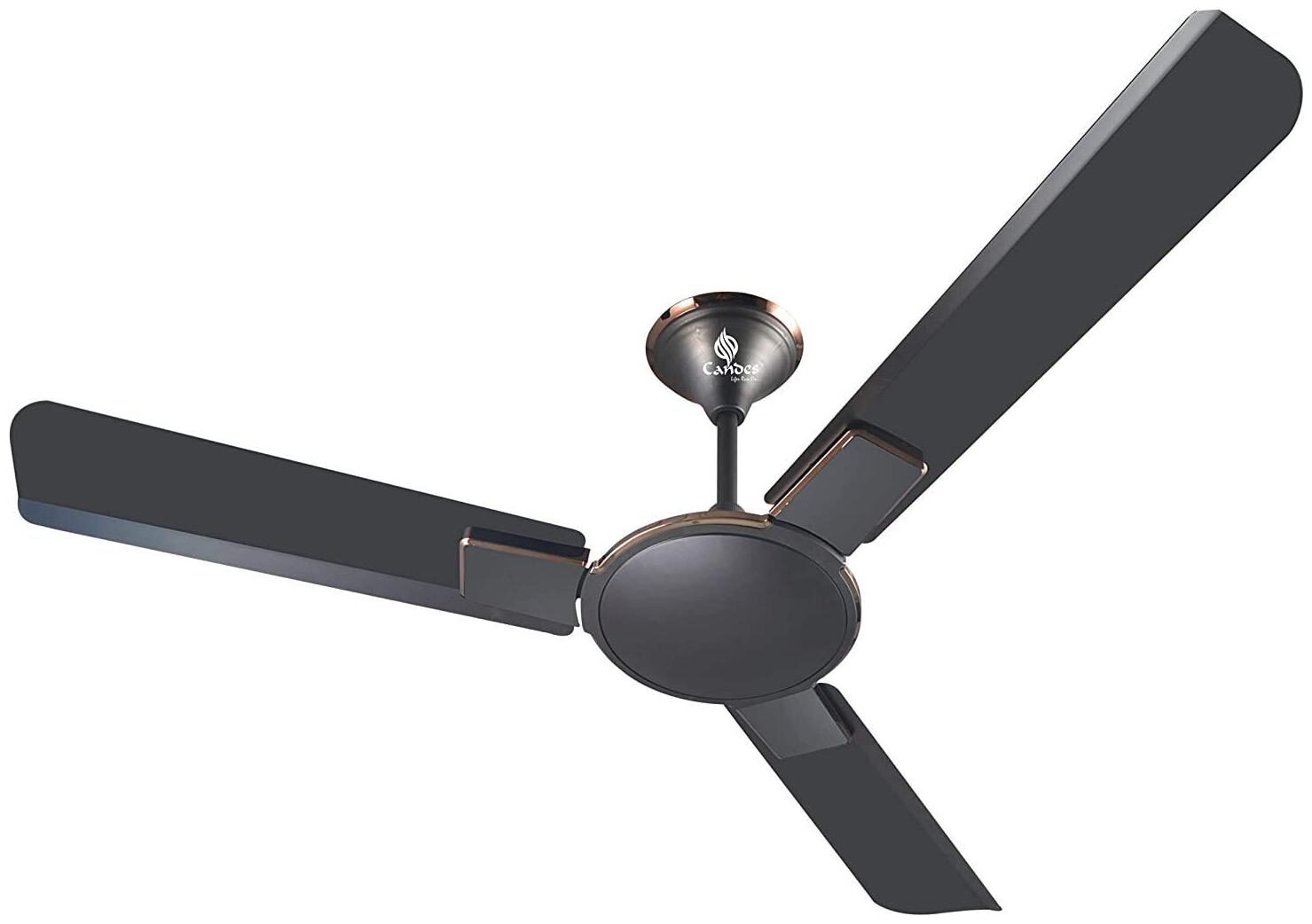 

Candes Admire 1200 MM 48 inch HIGH Speed ANTI-DUST Decorative (100 Copper) 400 RPM Ceiling Fan (Brown)