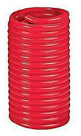 

Candle by the Hour - 80 Hour Red Candle Refill Natural Beeswax w Cotton Wick