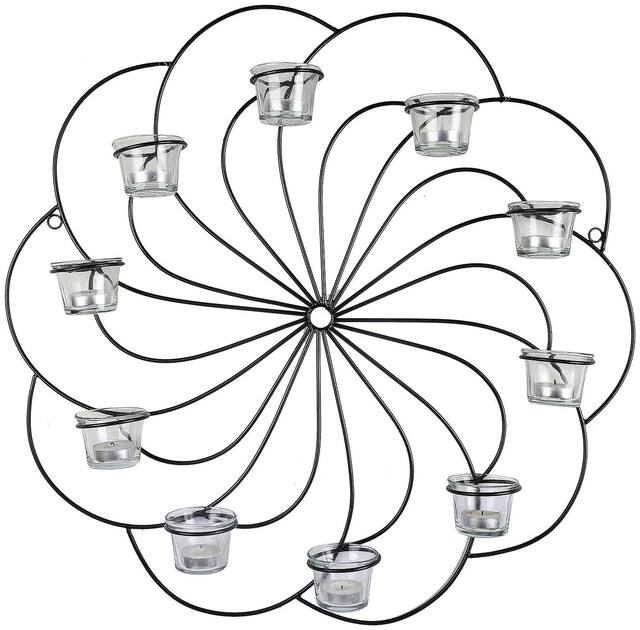 Ratash Iron Black Candle