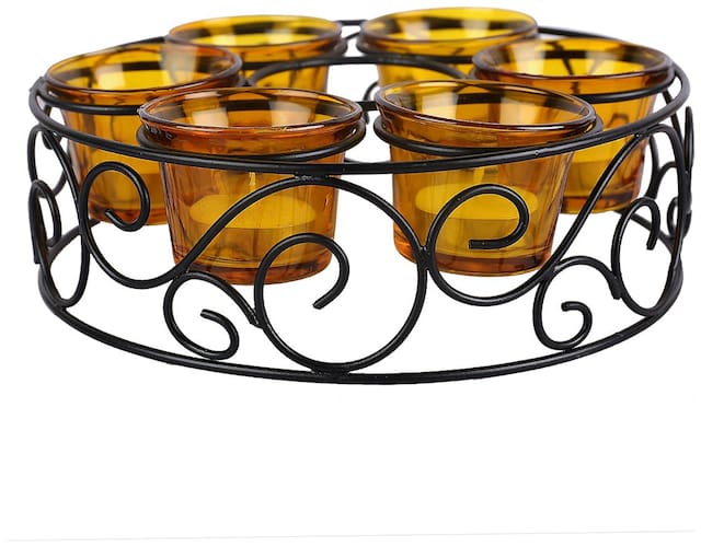 Ratash Iron Black Candle