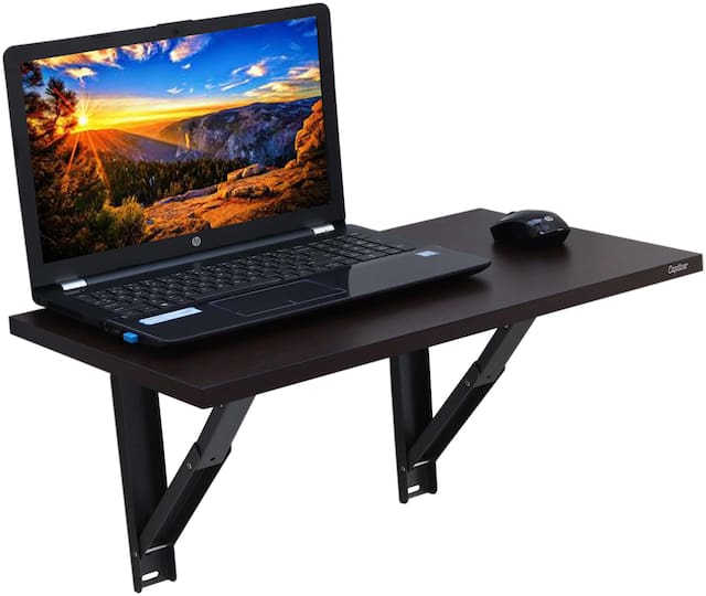 Captiver Minielara Folding Wall Mounted Table Wenge