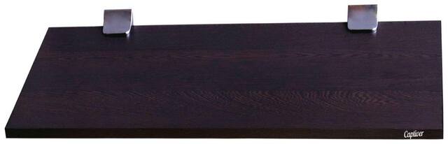Captiver Simplex Wall D cor decoration Shelf Wooden Wenge Set of 1 (66X24)CM