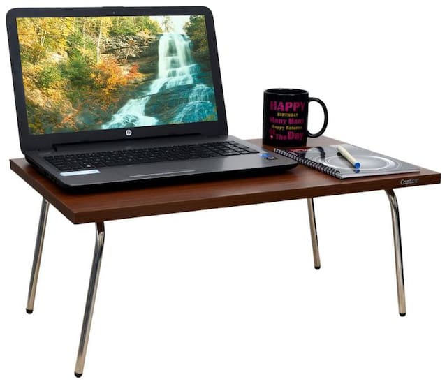 Captiver Vega Bed Laptop cum Study Table Classic Walnut