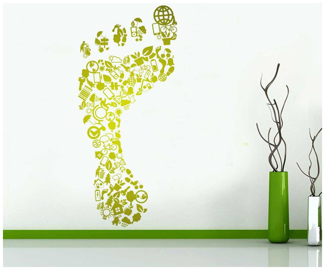 

Rawpockets Wall Stickers Carbon Foot Print