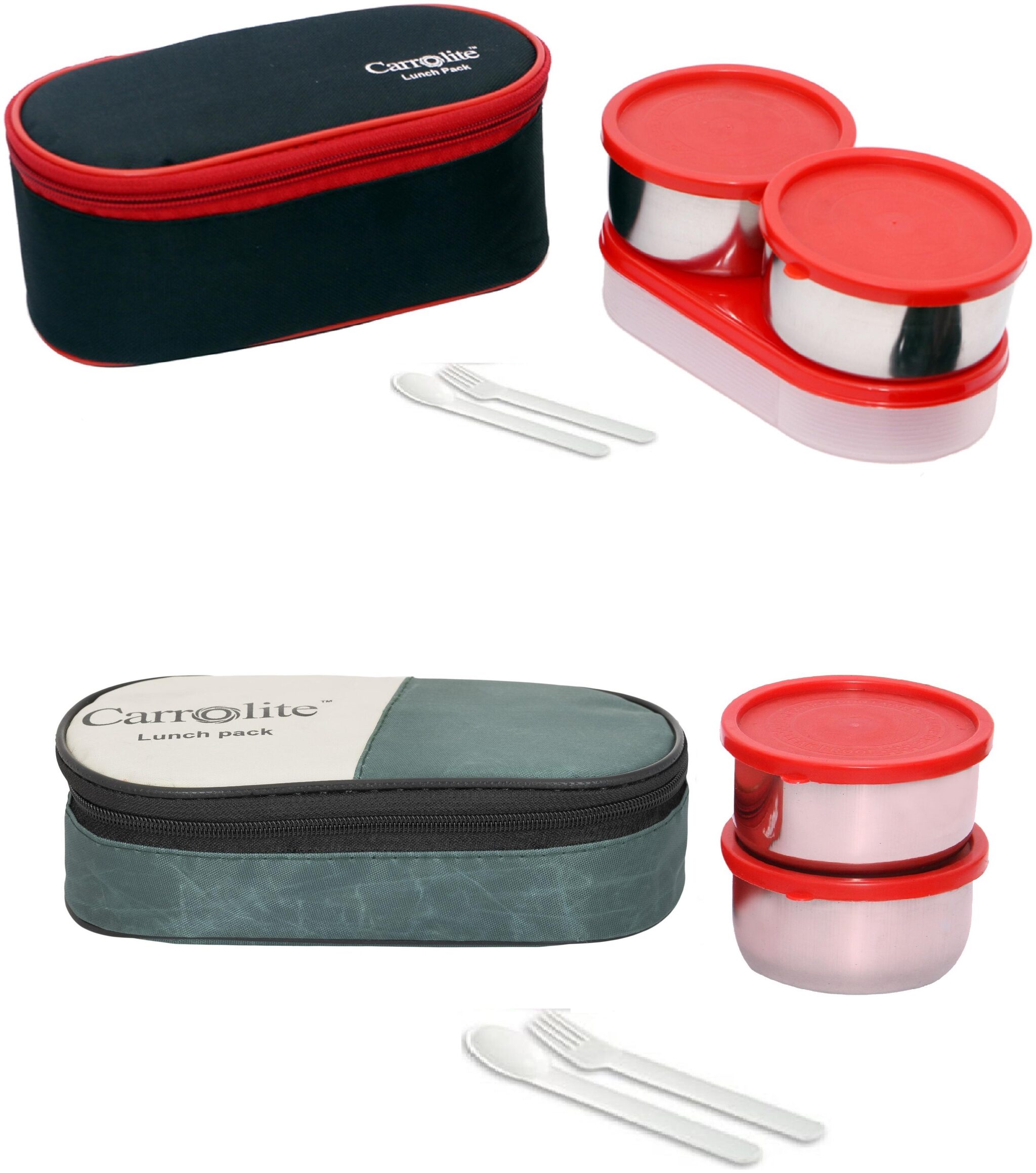 

Carrolite Multi Lunch box ( Set of 2 800 ml )