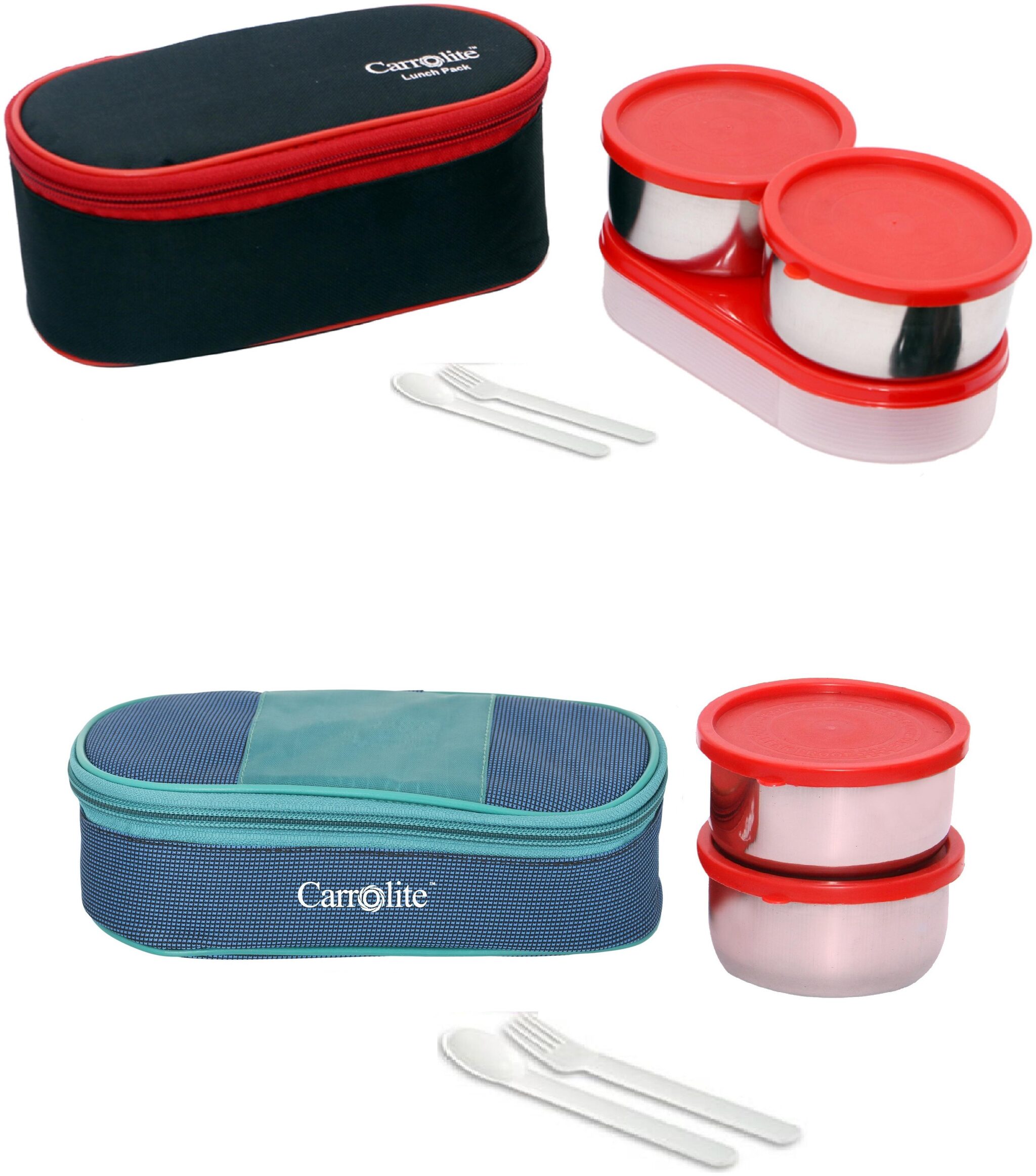 

Carrolite Multi Lunch box ( Set of 2 800 ml )