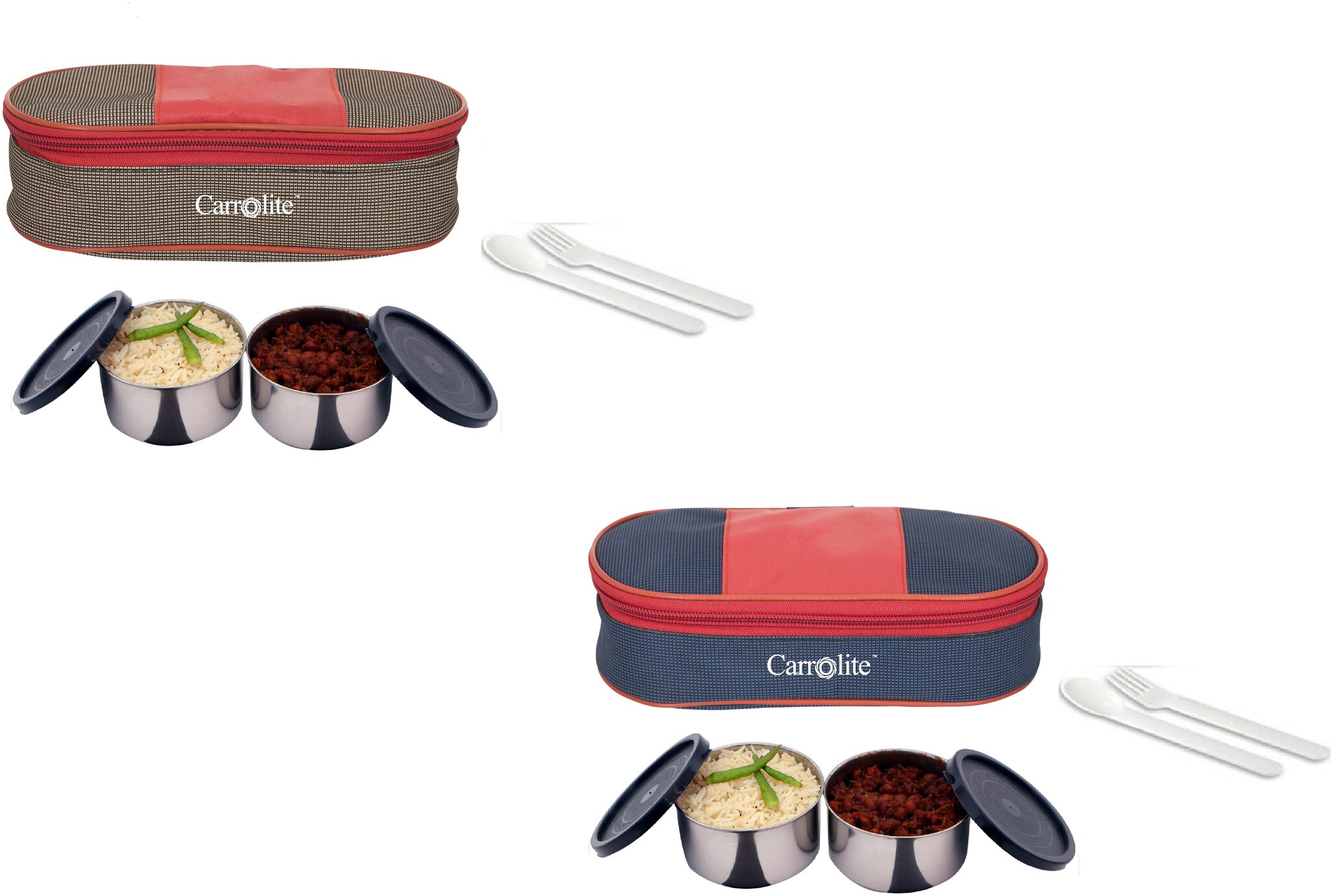 

Carrolite Assorted Lunch box ( Set of 1 400 ml )