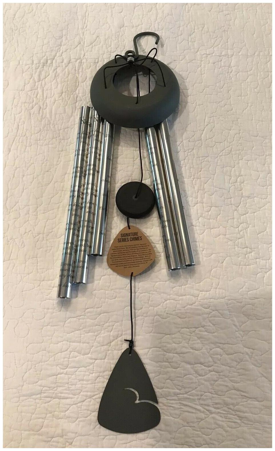 

Carson Home Accents 30 Inch Always Near Sonnet Outdoor Garden Metal Wind Chime