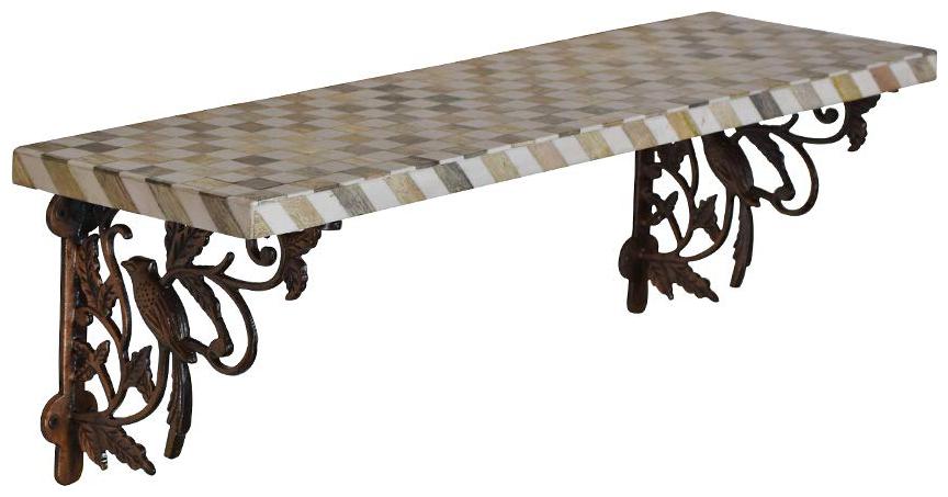 

Casa Decor Decorative Wall Hanging Bracket Shelf Shelves for Living Room Bed Room Decoration (Design 3)