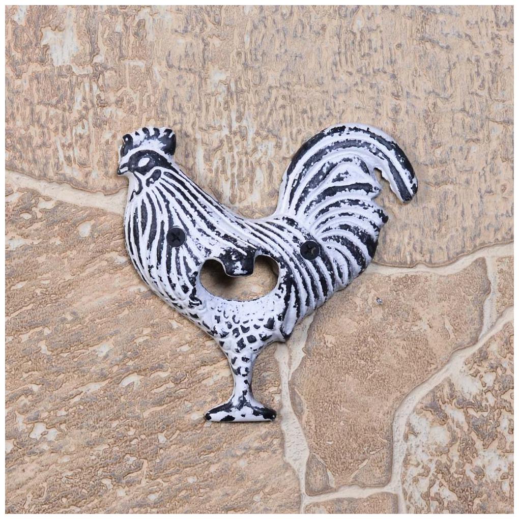 

Casa Decor Rooster Antique Cast Iron Bottle Opener Beer Opener Vintage Style Wall-Mounted Bottle Opener