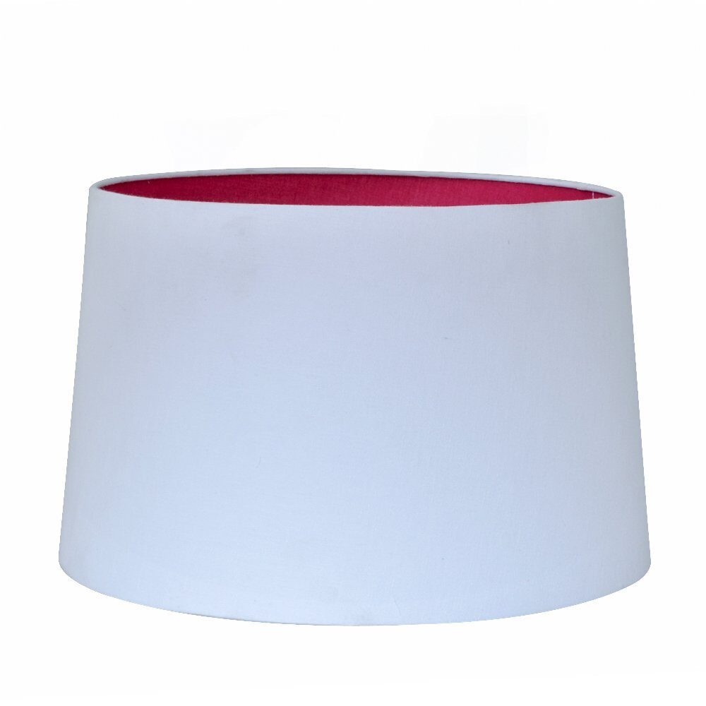 

Casa D cor White Barrel Lamp Shade Living Room Bedroom Study Dining Room Decor Lighting