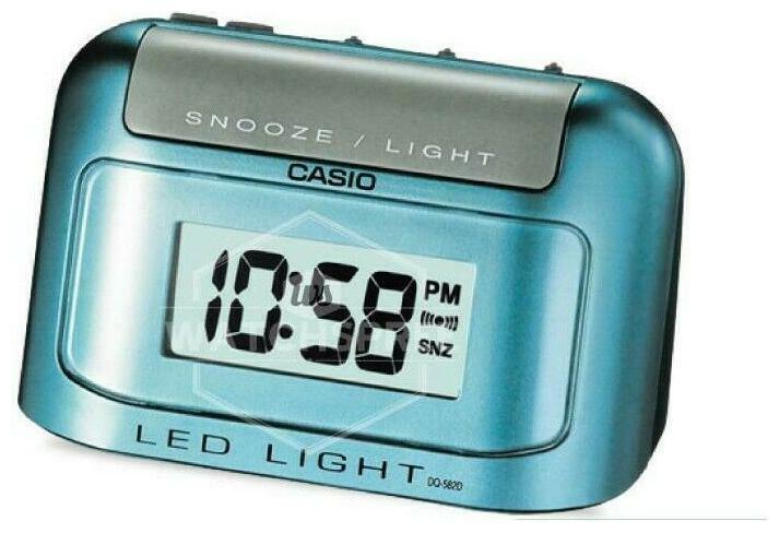 

Casio Blue alarm Clock DQ582D-2R DQ-582D-2R