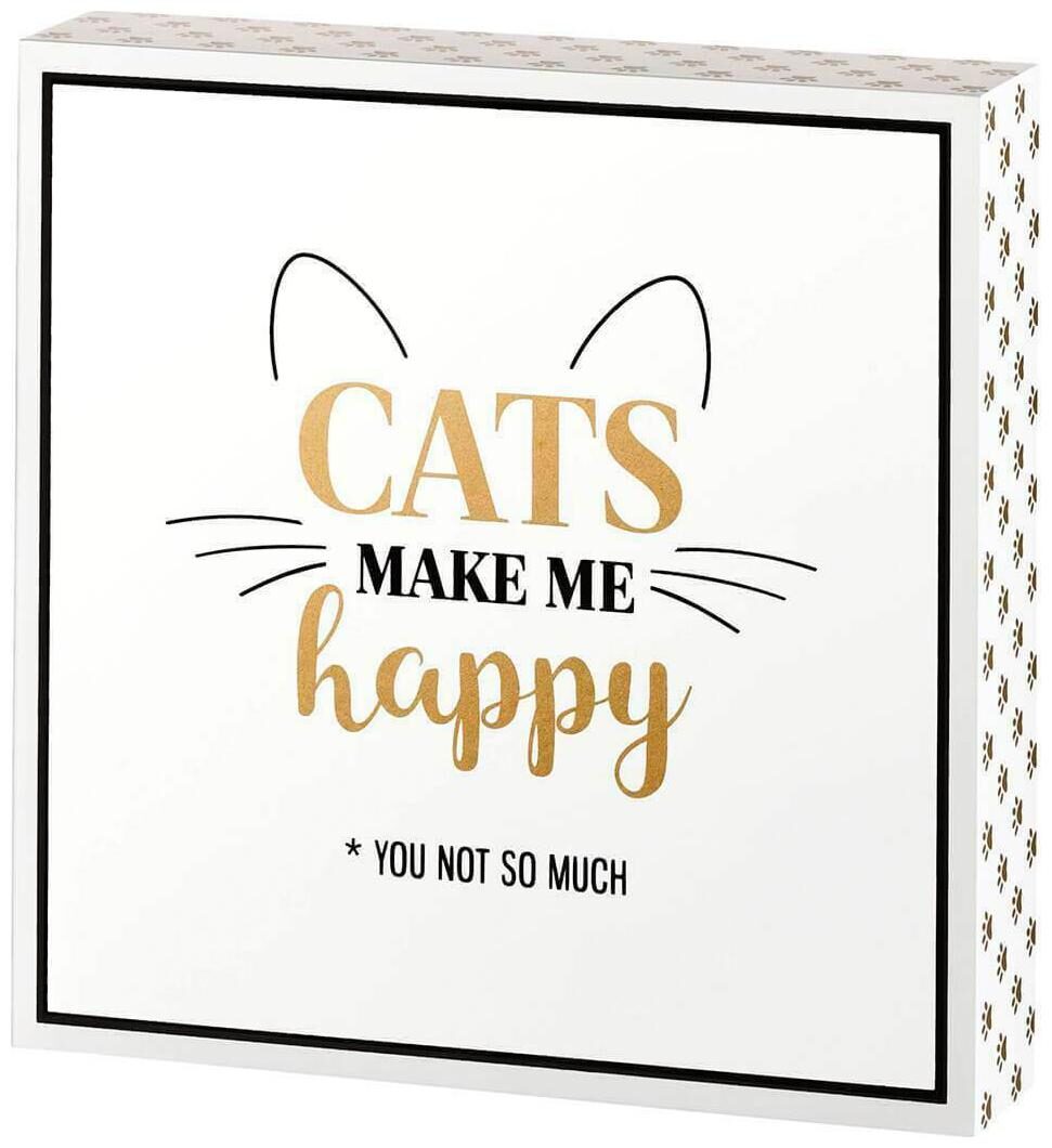 

Cat Lover Gift Sign with Funny Saying