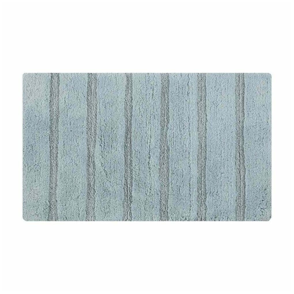 

Cavendish Handloom Stripe Bath mat Blue 21 x 34