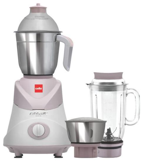 

Cello AMAZE 500 W Mixer Grinder ( Pink 3 Jars )