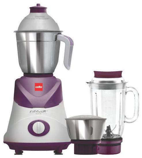 

Cello AMAZE 500 W Mixer Grinder ( Purple 3 Jars )