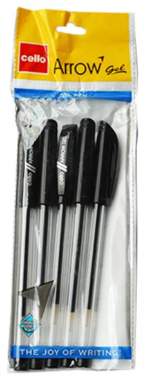 

Cello Arrow Gelpen - Black (Pack of 100)