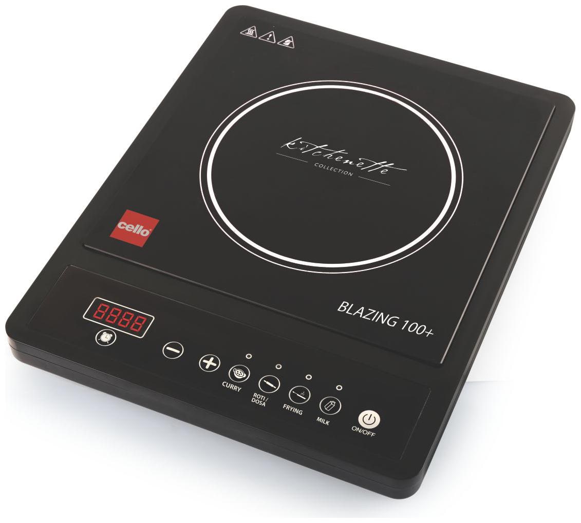 

Cello BLAZING 100 1800 W Induction Cooktop ( Black Touch Panel Control)