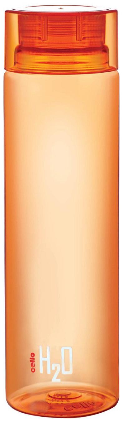 

CELLOWARE Plastic Orange Water Bottle ( 1000 ml Set of 1 )