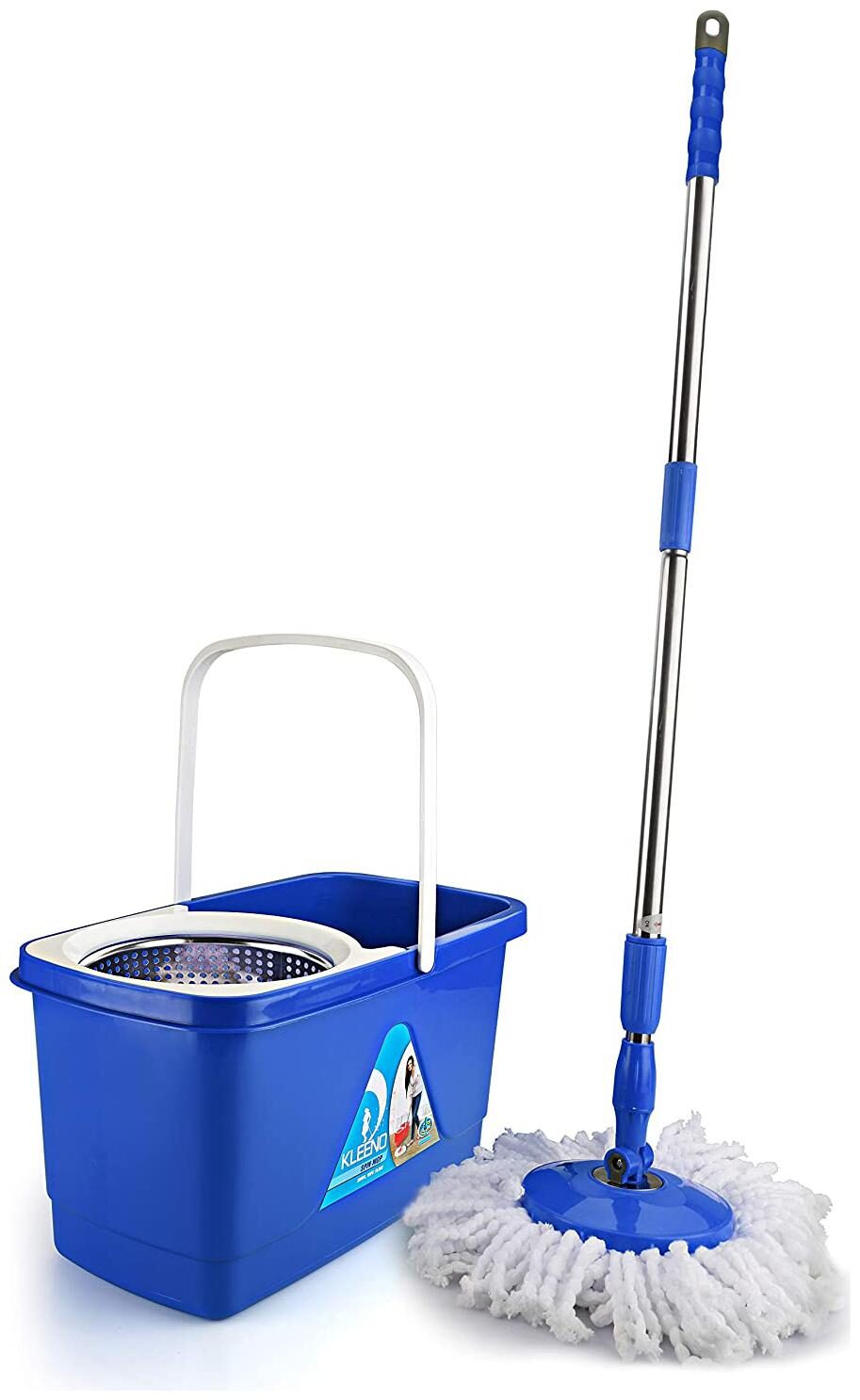 

Cello Kleeno Super Clean Spin Mop Bucket (Blue)