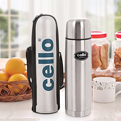 

Cello Lifestyle Stainless Steel Flask 1000 Ml
