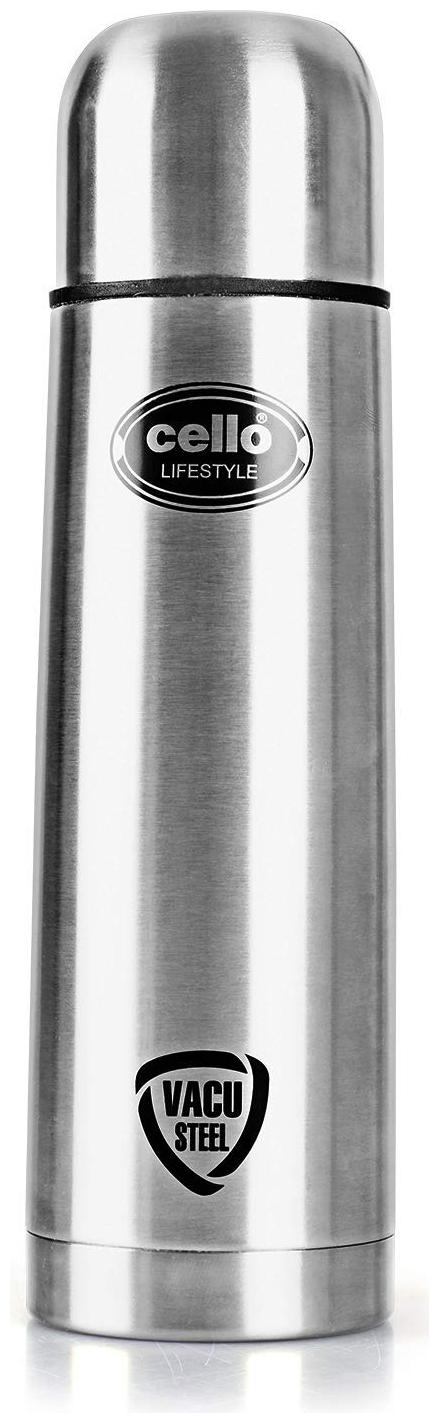 

Cello 500 ml Stainless Steel Thermosteel Flask ( Silver )