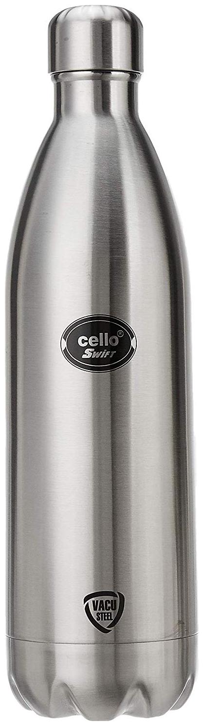 

Cello 1000 ml Stainless Steel Thermosteel Flask ( Silver )