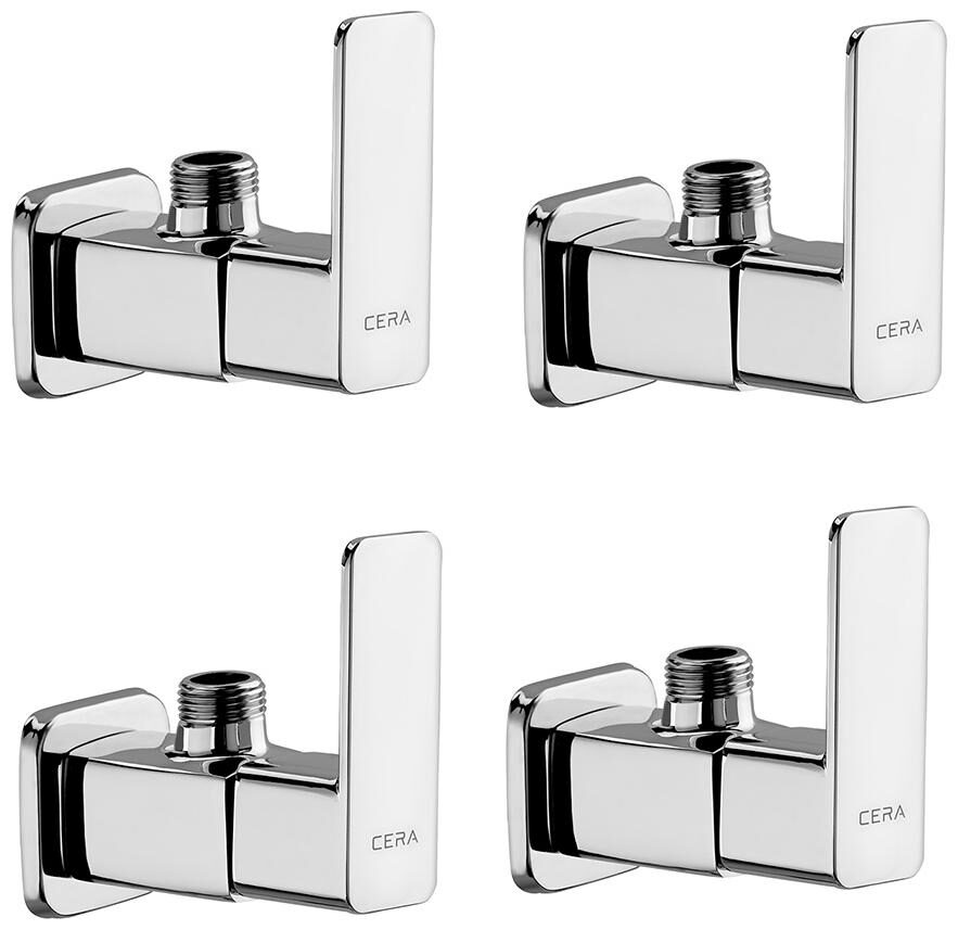 

CERA - Angle Cock with Wall Flange Set of 4 pcs