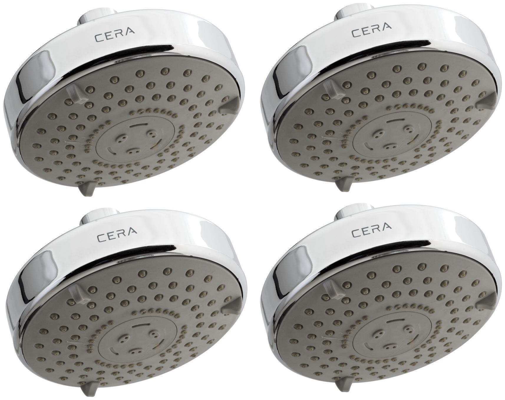 

CERA - Overhead Shower 95 mm (4 Inches) with 3 Flow Set of 4 pcs