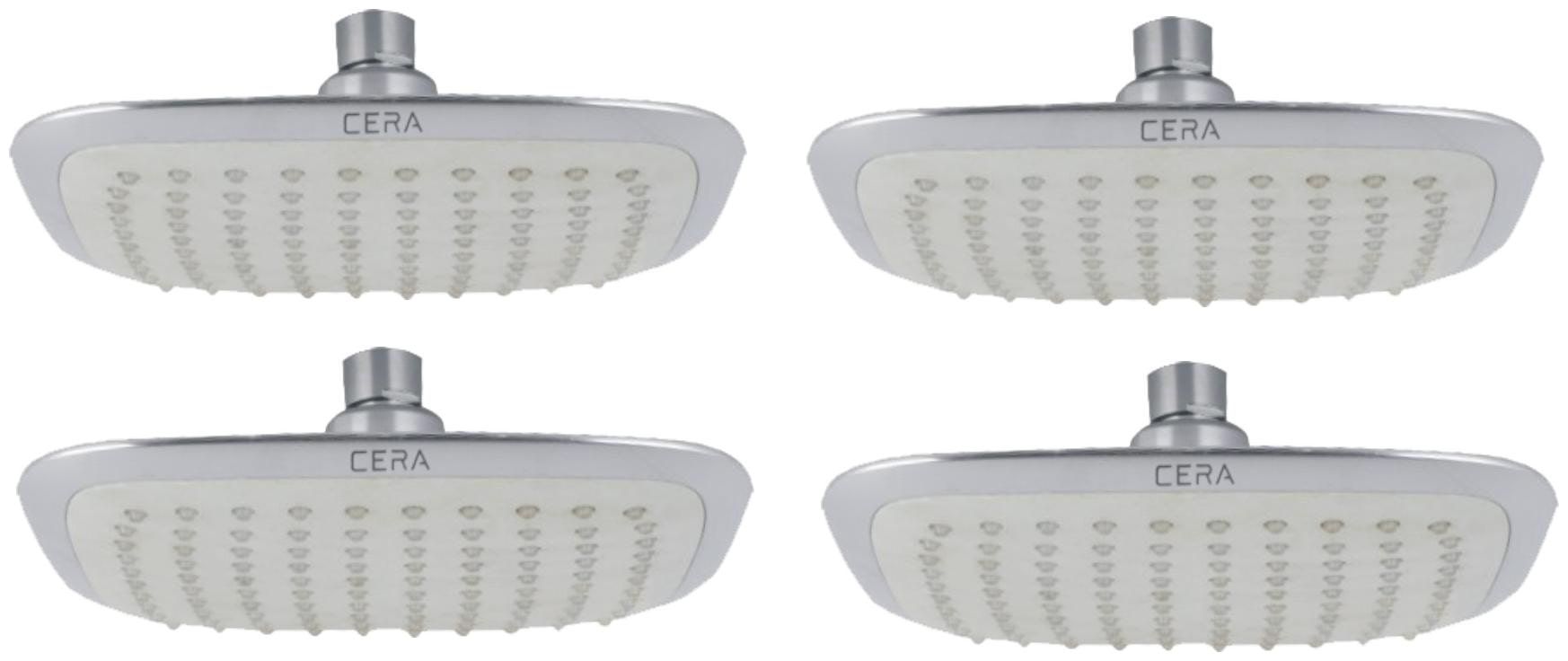 

CERA - Overhead Rain Shower Square 200 x 200 mm (8 x 8 inch) Set of 4 pcs