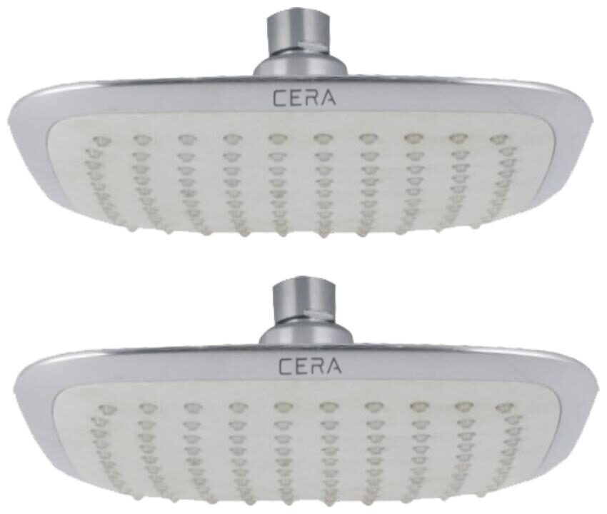 

CERA - Overhead Rain Shower Square 200 x 200 mm (8 x 8 inch) Set of 2 pcs