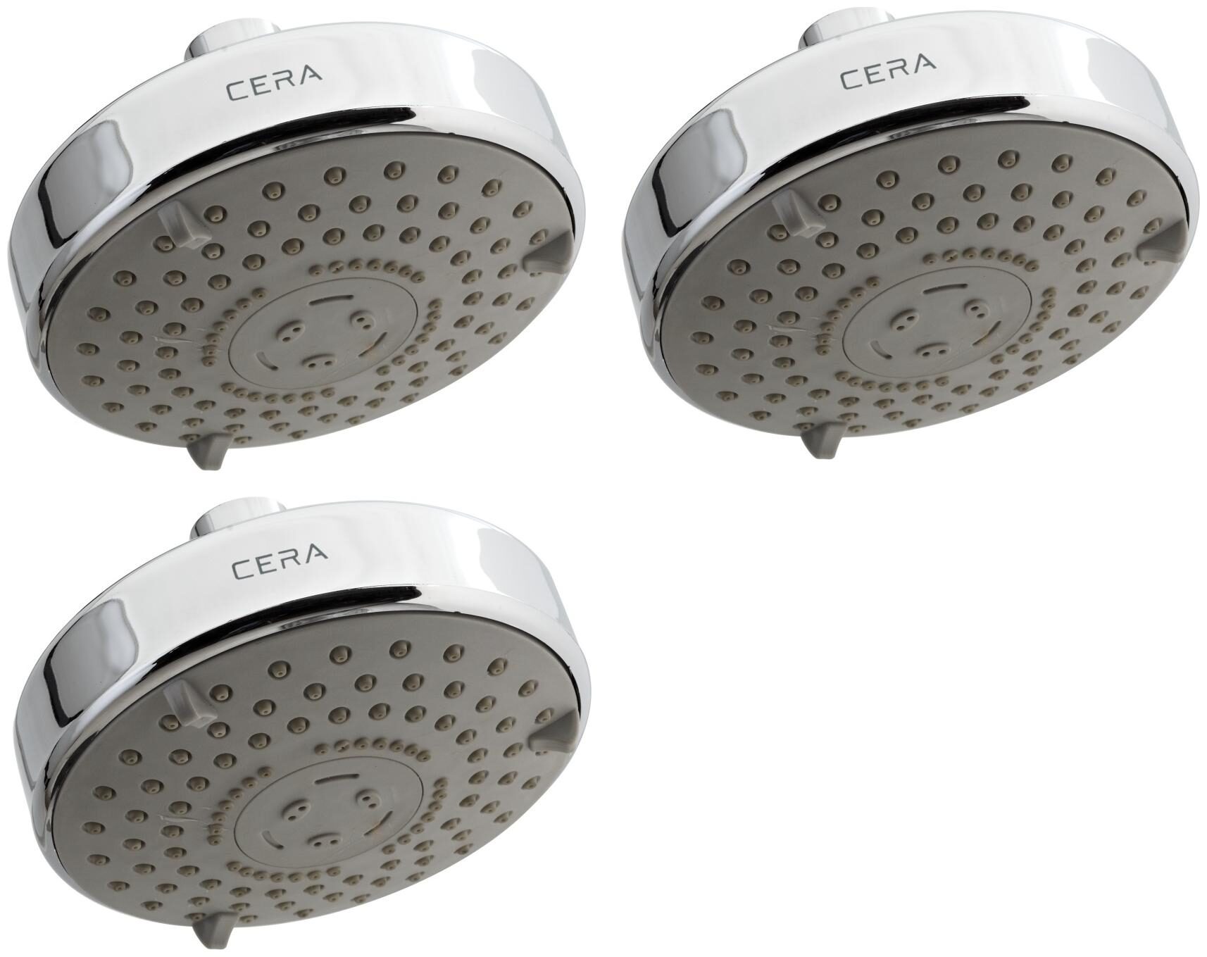 

CERA - Overhead Shower 95 mm (4 Inches) with 3 Flow Set of 3 pcs