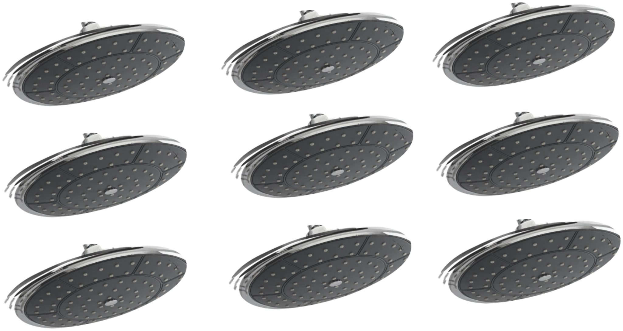 

CERA - Overhead Rain Shower 200 MM diameter (8 inch) Set of 9 pcs
