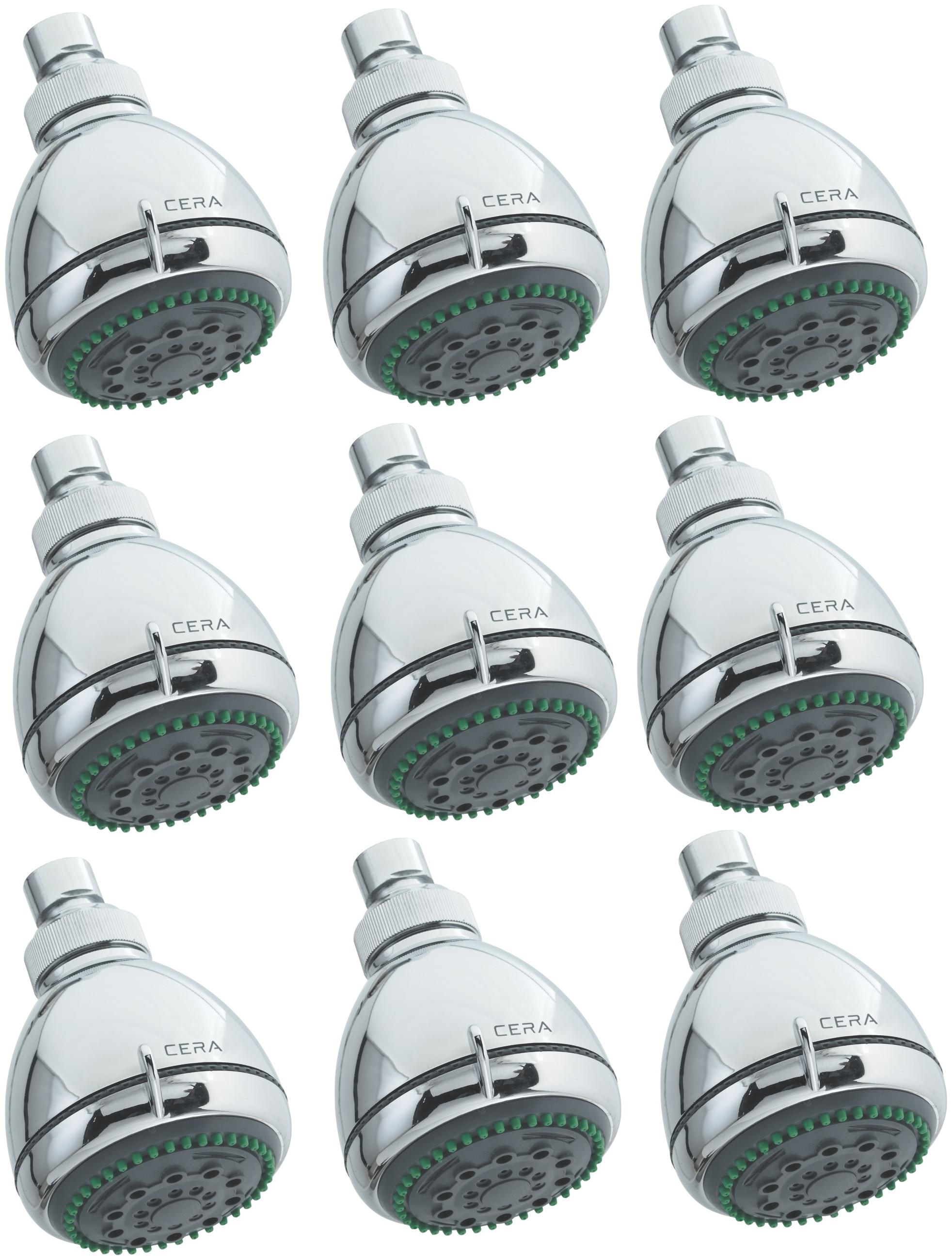 

CERA - Overhead Shower 80 MM (3 Inches) with 3 Flow Set of 9 pcs