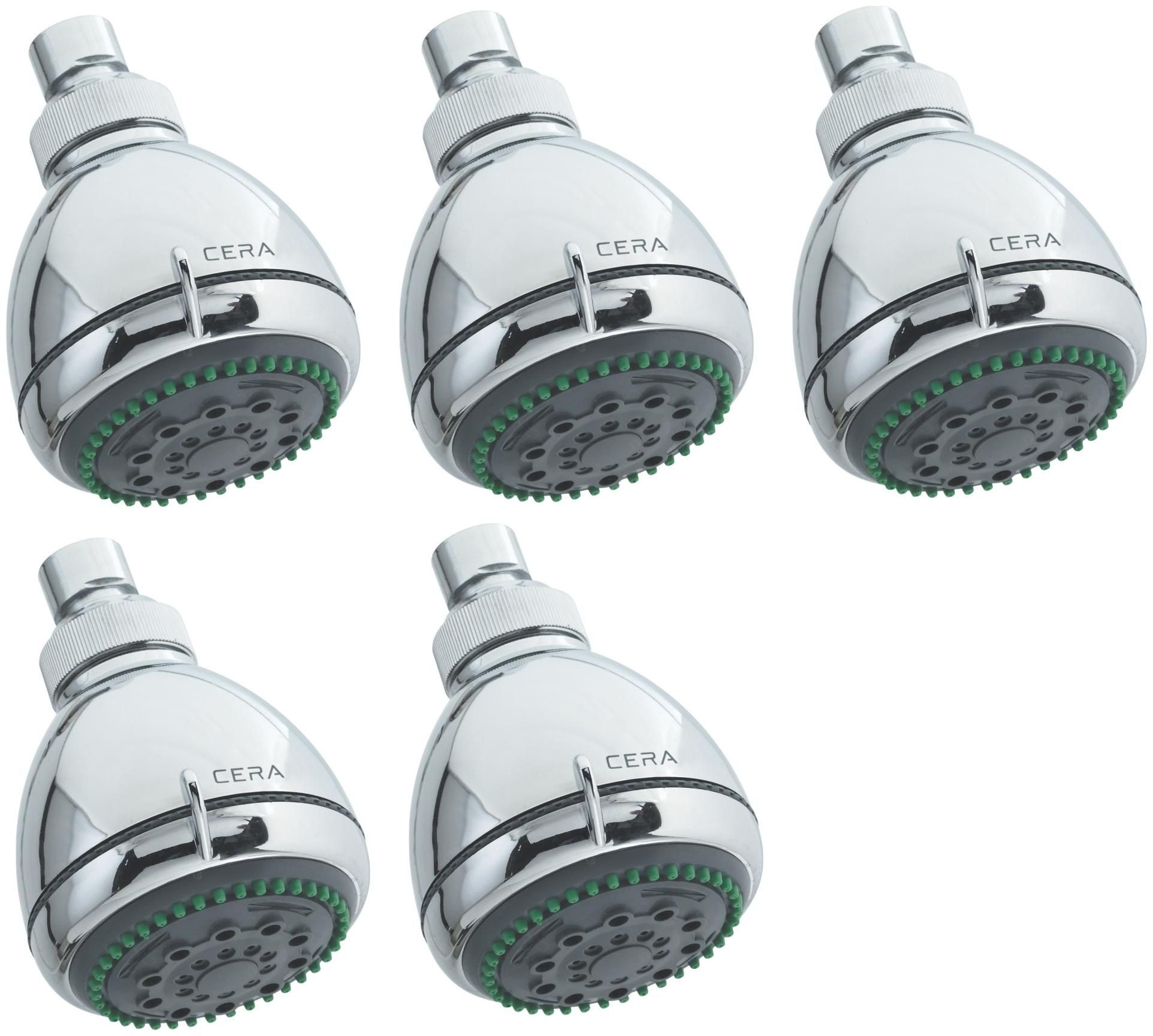 

CERA - Overhead Shower 80 MM (3 Inches) with 3 Flow Set of 5 pcs
