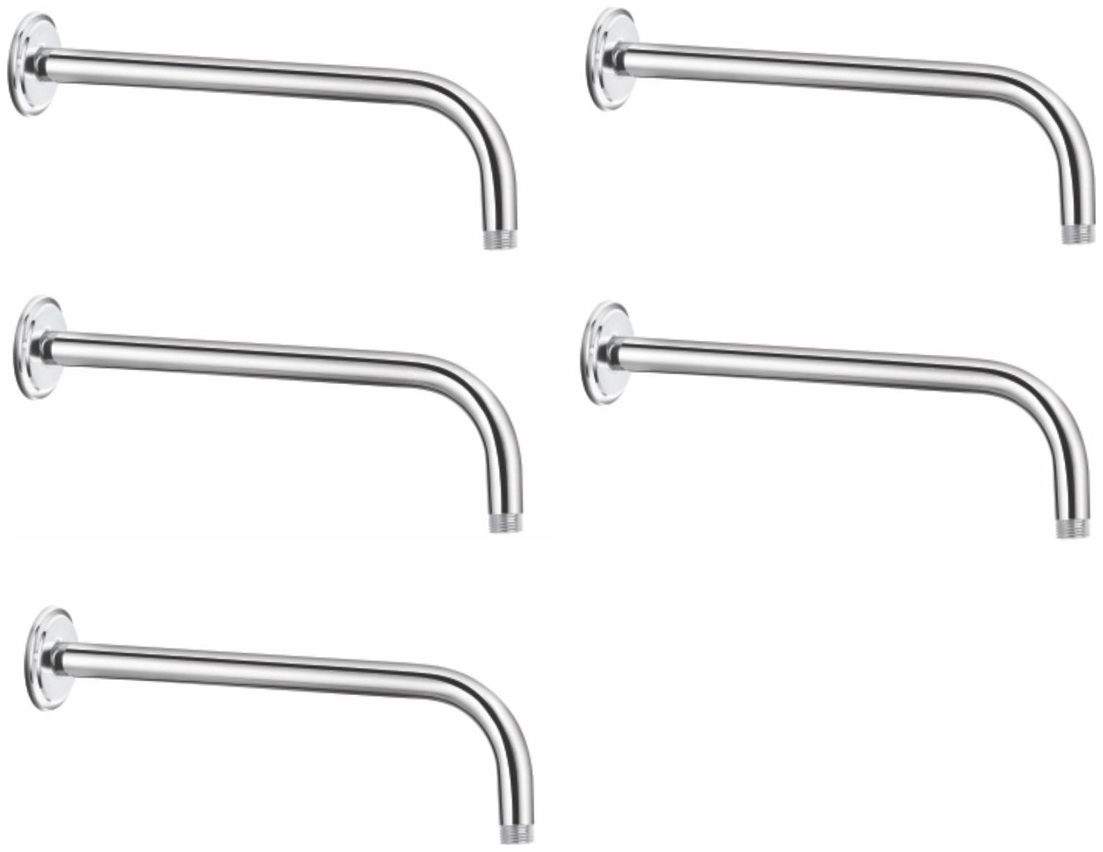 

CERA - Overhead Shower Arm 380 MM (15 inch) with Wall Flanges Set of 5 pcs