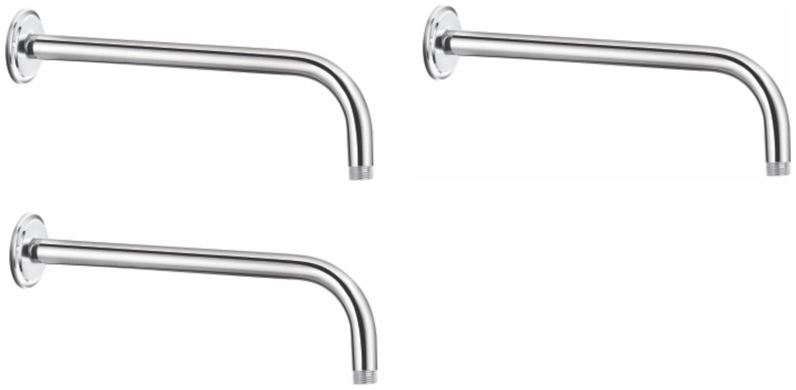 

CERA - Overhead Shower Arm 380 MM (15 inch) with Wall Flanges Set of 3 pcs
